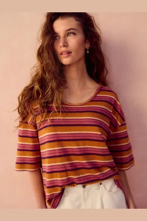 Next T-shirt Blend doux au toucher à encolure dégagée48