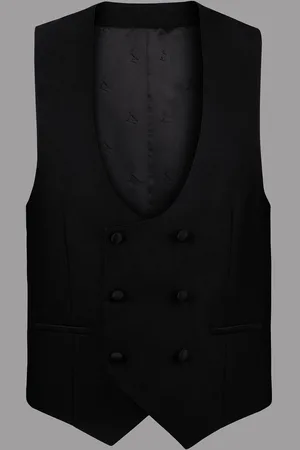 Charles Tyrwhitt Costume de dîner ajusté Gilet à boutonnage double46r