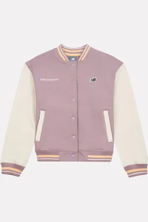 New Balance Veste de baseball Filles 100% coton Premium7 - 8 ans (122 - 128cm)