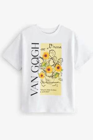 Next Oversized Van Gogh Artist License 100% Cotton T-Shirt (3-16yrs)13 ans (158cm)