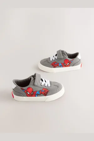 Next Baskets Spiderman à lacets élastiques à fermeture tactile