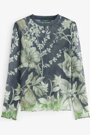 Next Top à manches longues en maille Fleuri54
