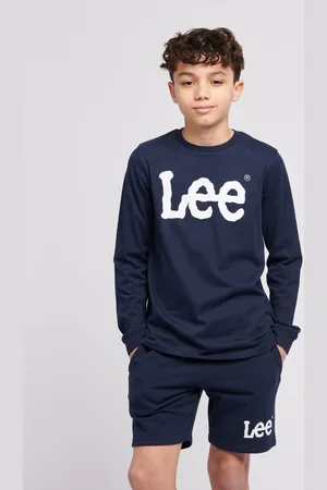 Lee Garçons 100% Cotton Wobbly Graphic Manches longues T-shirt14 - 15 ans (164 - 170cm)