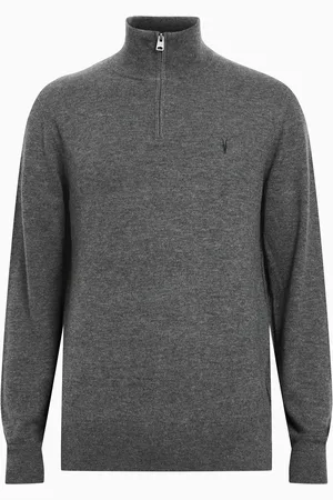 AllSaints Pull AllSaints Kilburn à col cheminée zippéXXL