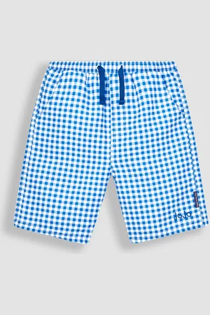 JoJo Maman Bébé Short de bain à carreaux vichy6 - 7 ans (116 - 122cm)