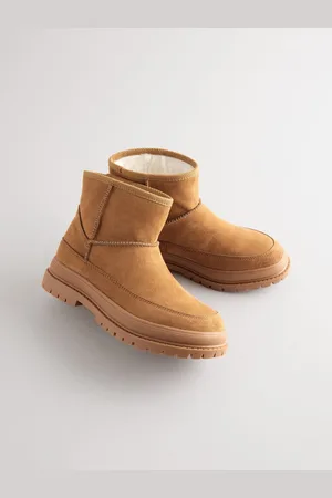 Next Bottes en daim à fausse fourrure