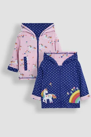 JoJo Maman Bébé Sweat à capuche Réversible Dino appliqué116122cm