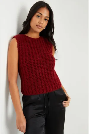 Threadbare Gilet en maille épaisse 40
