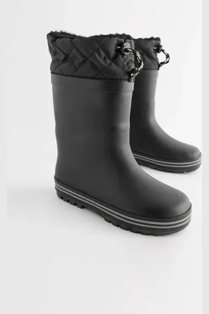 Next Bottes en caoutchouc resserrées