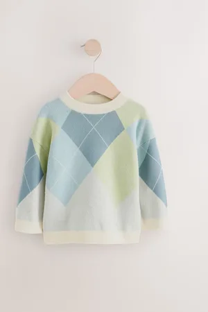 Next Col rond tricoté 100% Coton Pull (3mois-7ans)3 - Mois 6 (62 - 68cm)