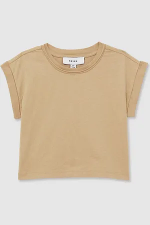 Reiss Terry Cotton Jersey Cropped T-Shirt6 - 7 ans (116 - 122cm)