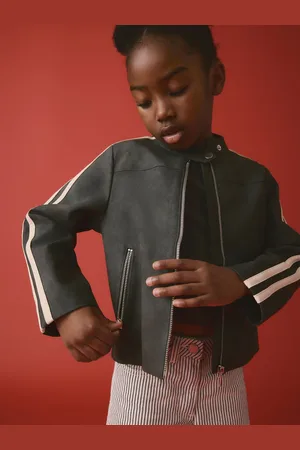 Next Veste de motard en PU (6-14yrs)12 ans (152cm)