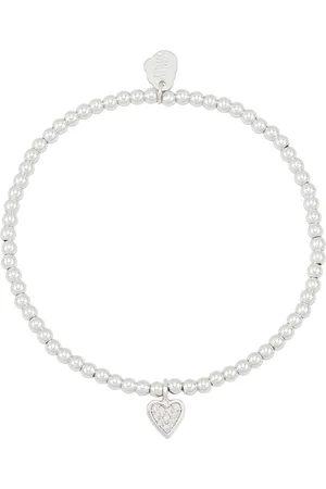 ESTELLA BARTLETT Pave Heart Sienna Braceletun