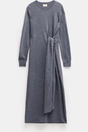 Hush Puppies Peignoir Tilly mi-long en laine mérinos taille CravateXS