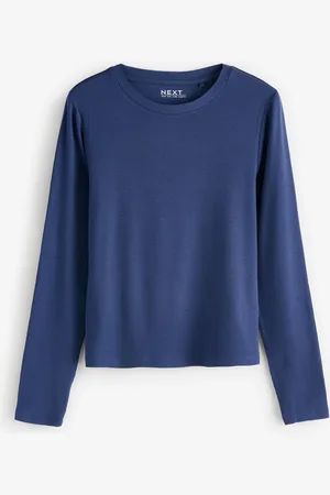 Next T-shirt côtelé doux à manches longues avec TENCEL LyocellXXL