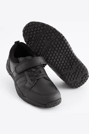 Next Chaussures School en cuir à élastique