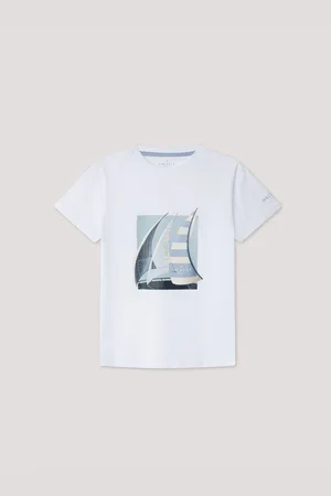 Hackett T-shirt voilier coupe classique166168cm