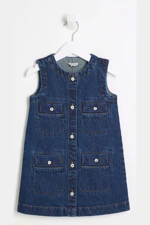 River Island Peignoir Denim boutonné98104cm