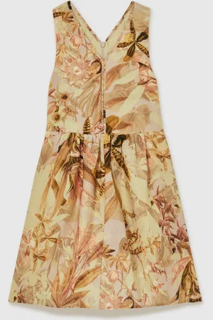 Reiss Anna NYBG Floral-Print Midi Dress152158cm