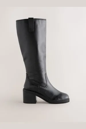 Next Forever Comfort Square Toe Chunky Knee High Bottes