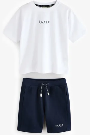 Ted Baker Ensemble t-shirt et short oversize % coton 100116122cm