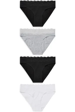Next Culotte en coton et dentelle 4 Pack48
