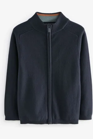 Next 100Cardigan en coton zippé (3-16yrs)8 ans (128 cm)