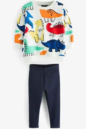 Next Ensemble Manches longues 100% coton Top et Leggings (3mths-7yrs)3 - Mois 6 (62 - 68cm)
