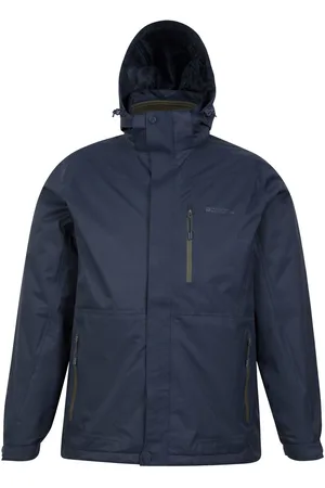 Mountain Warehouse Bracken Extreme Homme imperméable 3-en-1 VesteXS