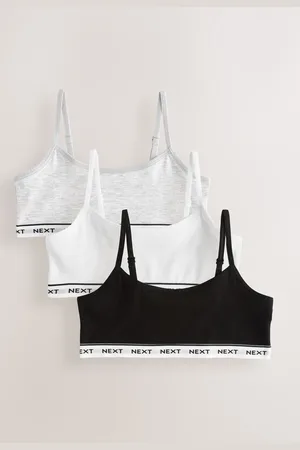 Next Strappy Raccourci Hauts 3 Lot (5-16ans)7 - 8 ans (122 - 128cm)