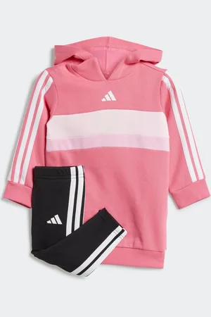 adidas Essentials Tiberio 3 Stripe Hoodie and Legging Set12 - Mois 18 (80 - 86cm)