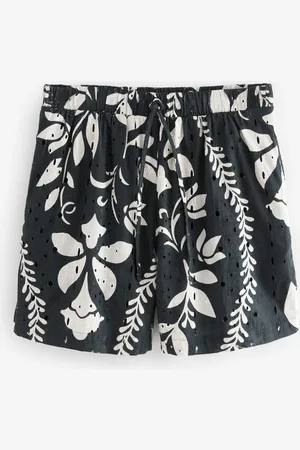 Next Broderie Short de taille extensible en 100% coton34