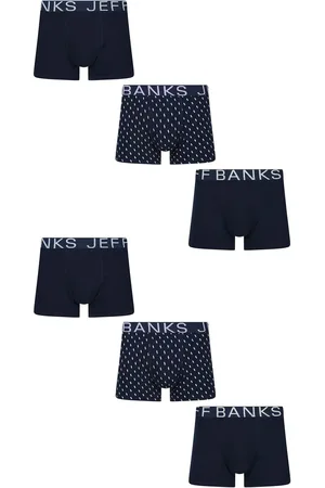 Jeff Banks Low Rise Fashion Dot Trunkslarge