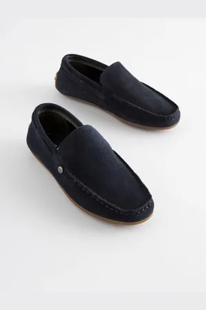 Next Mocassins en daim