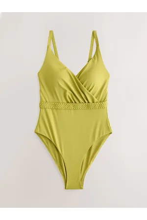 Next Maillot de bain enveloppant avec contrôle du ventre Ceintures tressées42tall