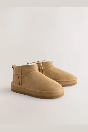 Next Bottines doublées de fausse fourrure