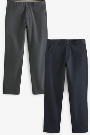 Next Stretch Chinos Trousers 2 Pack32W x 31L (UK 32 R)
