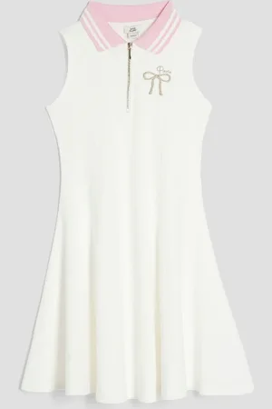 River Island Girls Sleeveless Bow Collar Dress158164cm