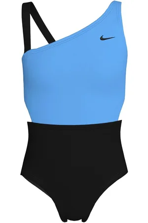 Nike Colour Block Asymmetrical Cutout Swimsuit128134cm