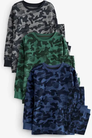 Next 3 Lot 100% Coton Manches longues Pyjamas (3-16ans)12 ans (152cm)