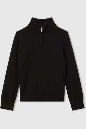 Reiss Pull Blackhall à quart de zip en laine mérinos7 - 8 ans (122 - 128cm)