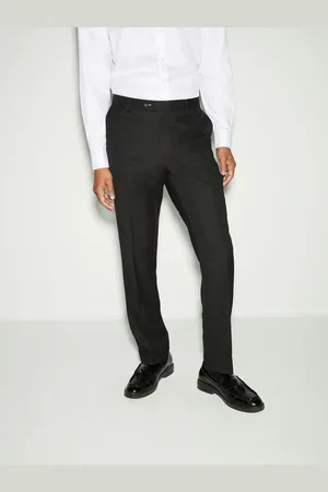 Next Trimmed Textured Self Lapel Tuxedo Pantalon de costume32W x 29L (UK 32 S)