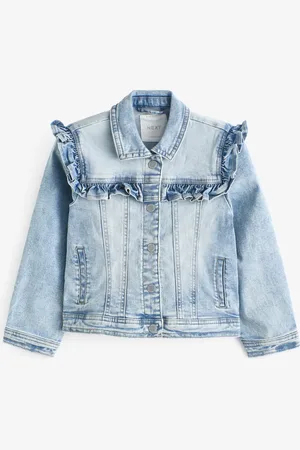Next Veste en jean à volants (3 mois-7 ans)6 - Mois 9 (68 - 74cm)