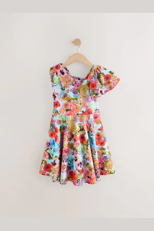 Next Print Shoulder Detail Dress (1.5-16yrs)166168cm