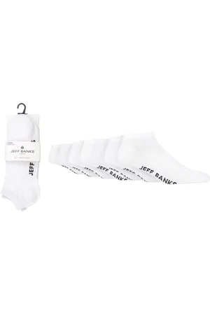 Jeff Banks Lot de 7 paires de chaussettes Classic Trainer LinersUn an