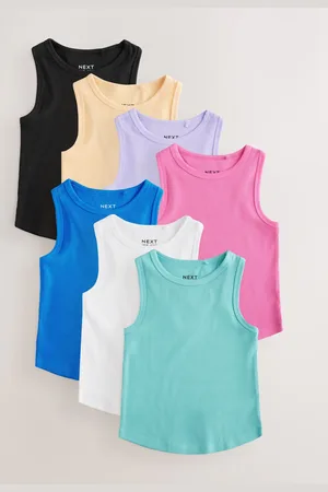Next Rib Vests 3 Pack (3-16yrs)116122cm