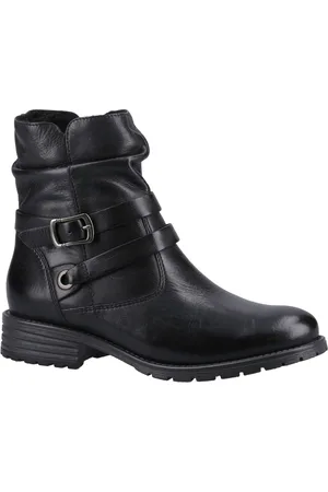 Hush Puppies Piper Ankle Black Bootseu355
