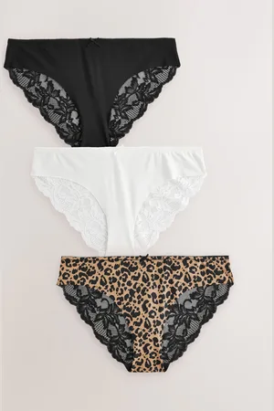 Next No VPL Lace Back Briefs 3 Pack40