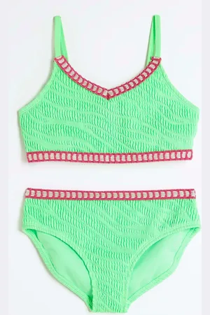River Island Girls Blanket Stitch Bikini5 - 6 ans (110 - 116cm)