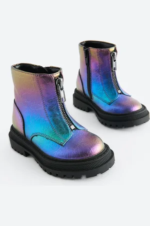 Next Bottes épaisses zippées sur le devant
